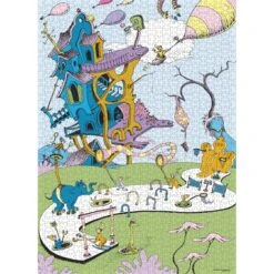 Dr. Seuss “Oh, The Places You’ll Go!” 1,000 Piece Puzzle -Game Sale Store 2023 1k PZ DrSeussOTPYG ImageDiecut Retailer 1