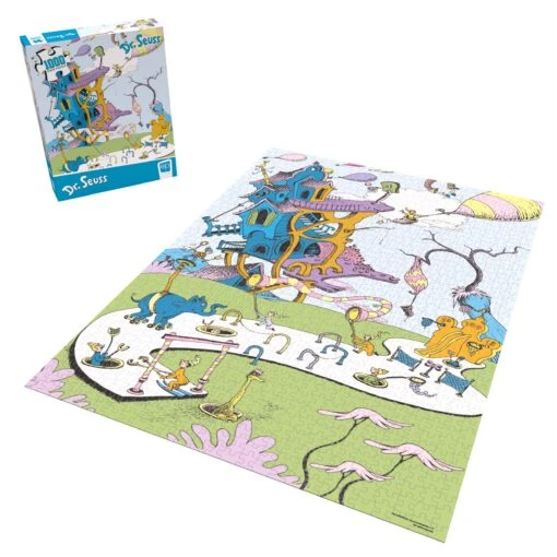 Dr. Seuss “Oh, The Places You’ll Go!” 1,000 Piece Puzzle - Image 2