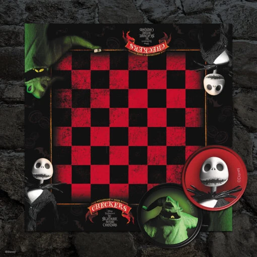 Checkers: Disney Tim Burton The Nightmare Before Christmas - Image 4