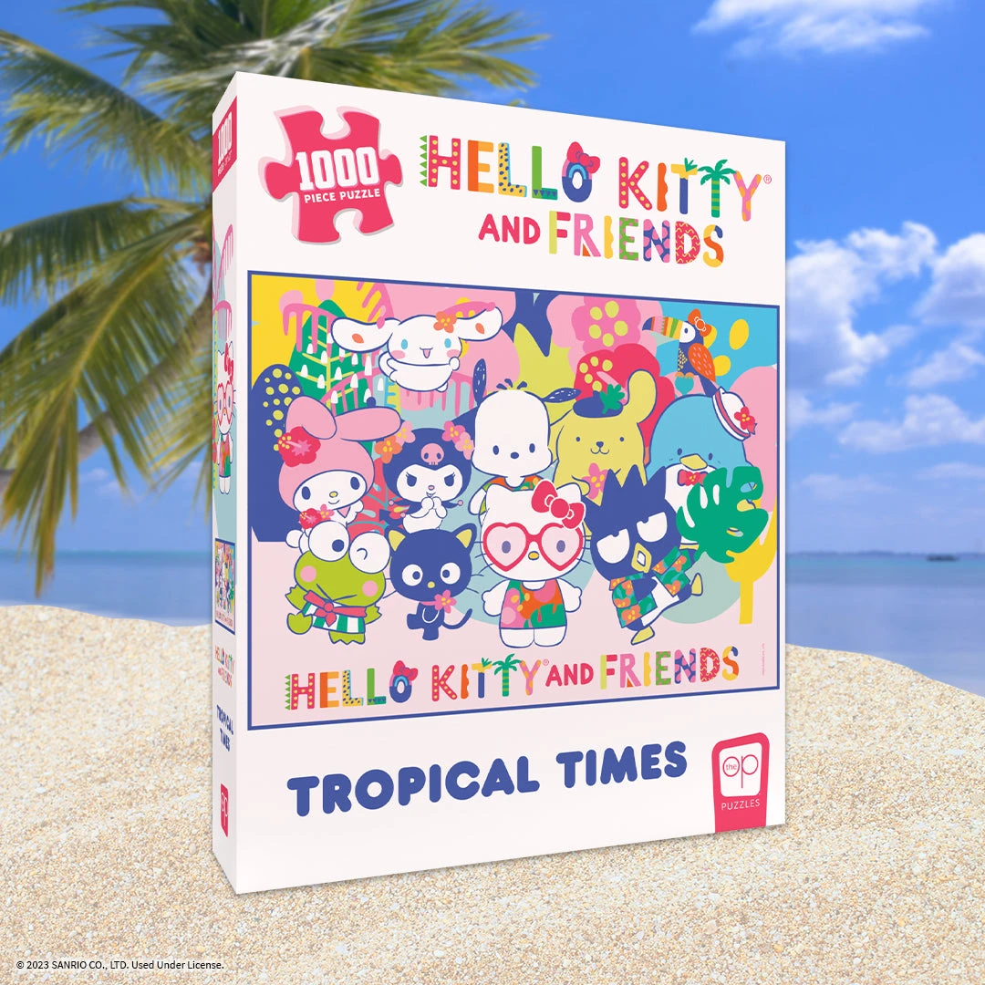Hello Kitty® And Friends "Tropical Times" 1,000 Piece Puzzle 10 Hello Kitty® And Friends "Tropical Times" 1,000 Piece Puzzle - Image 8