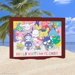 Hello Kitty® And Friends "Tropical Times" 1,000 Piece Puzzle 17 Hello Kitty® And Friends "Tropical Times" 1,000 Piece Puzzle -Game Sale Store 2023 HKFTropicalTimes 1k PZ Graphics PuzzleFramed