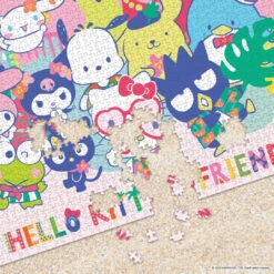 Hello Kitty® And Friends "Tropical Times" 1,000 Piece Puzzle 14 Hello Kitty® And Friends "Tropical Times" 1,000 Piece Puzzle -Game Sale Store 2023 HKFTropicalTimes 1k PZ Graphics PuzzlePieces