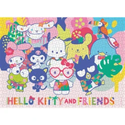 Hello Kitty® And Friends "Tropical Times" 1,000 Piece Puzzle 13 Hello Kitty® And Friends "Tropical Times" 1,000 Piece Puzzle -Game Sale Store 2023 HKFTropicalTimes 1k PZ ImageDiecut Web