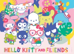 Hello Kitty® And Friends "Tropical Times" 1,000 Piece Puzzle 16 Hello Kitty® And Friends "Tropical Times" 1,000 Piece Puzzle -Game Sale Store 2023 HKFTropicalTimes 1k PZ Image Web