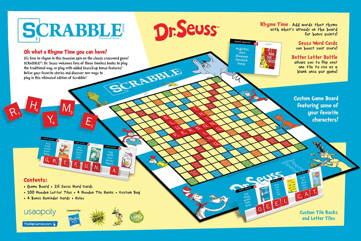 SCRABBLE®: Dr. Seuss 8 SCRABBLE®: Dr. Seuss - Image 6