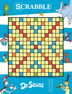 SCRABBLE®: Dr. Seuss 12 SCRABBLE®: Dr. Seuss -Game Sale Store 2023 SCR DrSeuss Flat GB Web