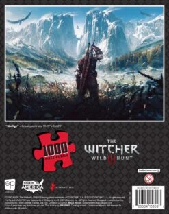 The Witcher "Skellige" 1,000 Piece Puzzle -Game Sale Store 2023 TheWitcherSkellige 1k PZ FlatBB Retailer
