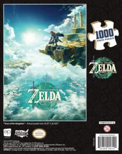 The Legend Of Zelda "Tears Of The Kingdom" 1,000pc Puzzle -Game Sale Store 2023 ZeldaTears 1k PZ FlatBB Web