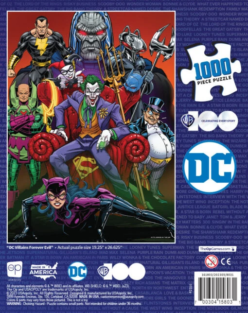 DC Villains "Forever Evil" 1,000 Piece Puzzle - Image 7