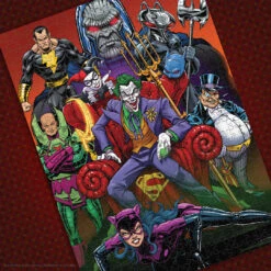 DC Villains "Forever Evil" 1,000 Piece Puzzle -Game Sale Store 23 DC FOREVEREVIL 1k PZ Graphics PuzzleImage