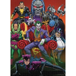 DC Villains "Forever Evil" 1,000 Piece Puzzle -Game Sale Store 23 DC FOREVEREVIL 1k PZ ImageDiecut Web