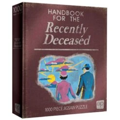 Beetlejuice "Handbook For The Recently Deceased" 1000 Piece Puzzle