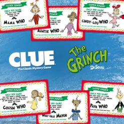 CLUE®: The Grinch -Game Sale Store CLUE Grinch 2022 cards character