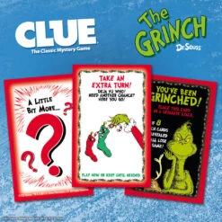 CLUE®: The Grinch -Game Sale Store CLUE Grinch 2022 cards rumor