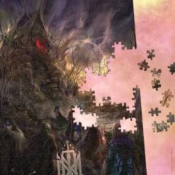 Critical Role: The Mighty Nein "Isharnai's Hut" 1000 Piece Puzzle -Game Sale Store CR isharnaishut 1000k PZ puzzle puzzle graphic2