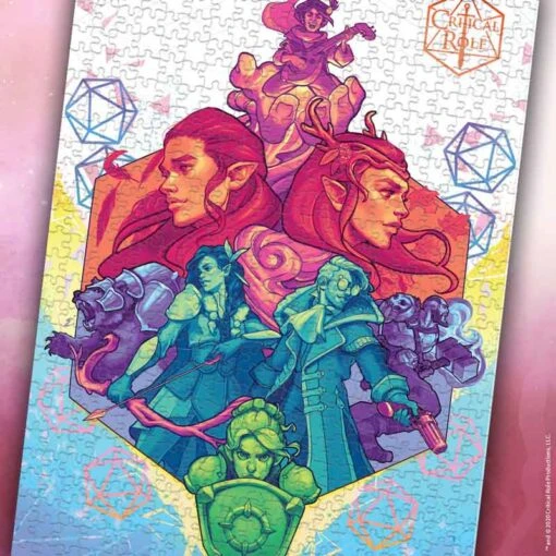 Critical Role "Vox Machina" 1000 Piece Puzzle - Image 5