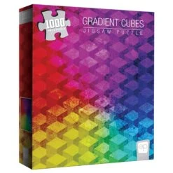 "Gradient Cubes" 1000 Piece Puzzle