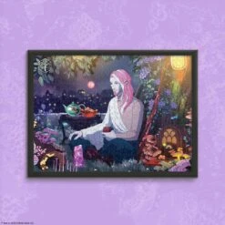 Critical Role “The Mighty Vibes Series – Caduceus” 1000 Piece Puzzle -Game Sale Store Critical Role Caduceus 1k PZ graphic framed