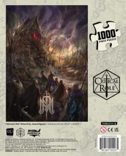 Critical Role: The Mighty Nein "Isharnai's Hut" 1000 Piece Puzzle -Game Sale Store CriticalRole IsharnaisHut 2021 1k PZ flatbb Web