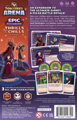 Disney Sorcerer's Arena: Epic Alliances Thrills And Chills Expansion -Game Sale Store DSA EX2 TaC 2022 flatBB Web