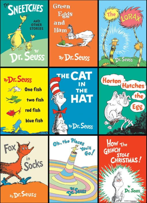 Dr. Seuss “The Dr. Seuss Collection” 1000 Piece Puzzle - Image 3
