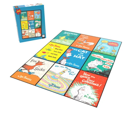 Dr. Seuss “The Dr. Seuss Collection” 1000 Piece Puzzle - Image 2
