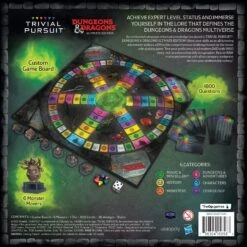 TRIVIAL PURSUIT®: Dungeons & Dragons Ultimate Edition -Game Sale Store D D Trivial Pursuit Ultimate 2022 Flat Box Bottom High res