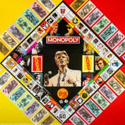 MONOPOLY®: David Bowie -Game Sale Store David Bowie Monopoly photo 01 square