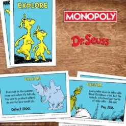MONOPOLY®: Dr. Seuss -Game Sale Store DrSeuss MN cards chance