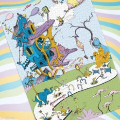 Dr. Seuss “Oh, The Places You’ll Go!” 1,000 Piece Puzzle -Game Sale Store DrSeussOTPYG 1k PZ Graphics PuzzleImage