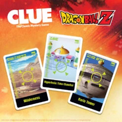 CLUE®: Dragon Ball Z -Game Sale Store DragonBallZCL location cards