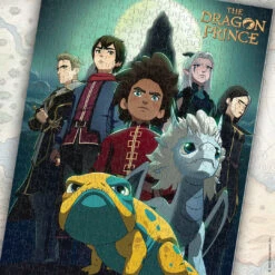 The Dragon Prince "Heroes At The Storm Spire" 1000 Piece Puzzle -Game Sale Store DragonPrince1kPZ graphic puzzle