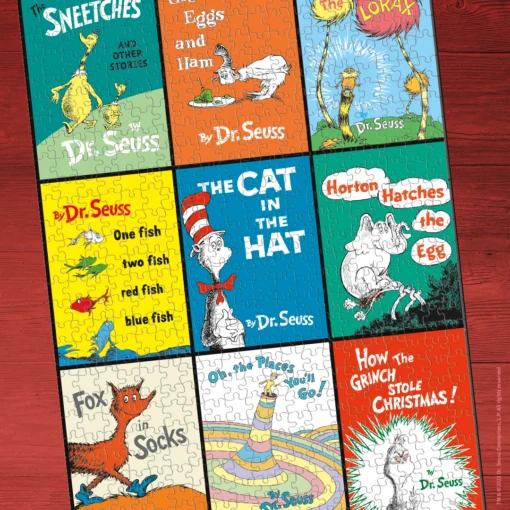 Dr. Seuss “The Dr. Seuss Collection” 1000 Piece Puzzle - Image 5