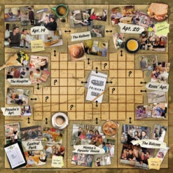 CLUE®: Friends -Game Sale Store Friends Clue 2022 Gameboard Web