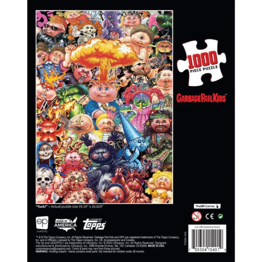Garbage Pail Kids "Yuck" 1000 Piece Puzzle - Image 4
