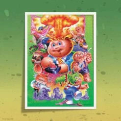 Garbage Pail Kids "PuzzlePalooza" 1000 Piece Puzzle -Game Sale Store Garbage Pail Kids 1k PZ framed graphic resized