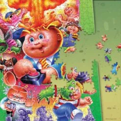 Garbage Pail Kids "PuzzlePalooza" 1000 Piece Puzzle -Game Sale Store Garbage Pail Kids 1k PZ puzzle graphic2 resized