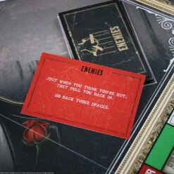 MONOPOLY®: The Godfather -Game Sale Store Godfather Monopoly photo Enemies card square