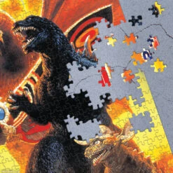 Godzilla “Godzilla, Mothra And King Ghidorah: Giant Monsters All-Out Attack” 1000 Piece Puzzle -Game Sale Store Godzilla Giant Monsters All Out Attack 1k pz puzzle pieces