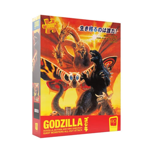 Godzilla “Godzilla, Mothra And King Ghidorah: Giant Monsters All-Out Attack” 1000 Piece Puzzle