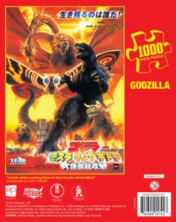 Godzilla “Godzilla, Mothra And King Ghidorah: Giant Monsters All-Out Attack” 1000 Piece Puzzle -Game Sale Store Godzilla Godzilla MothraandKingGhidorah 22 1000k PZ flatbb Web