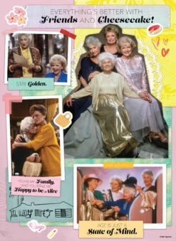 The Golden Girls “Everything’s Better With Friends And Cheesecake” 1000 Piece Puzzle -Game Sale Store GoldenGirls Everything sBetterwithFriendsandCheesecake 22 1000k PZ image Web