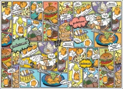 Gudetama "Amazing Egg-Ventures" 1000 Piece Puzzle -Game Sale Store Gudetama AmazingEgg ventures 1K PZ web