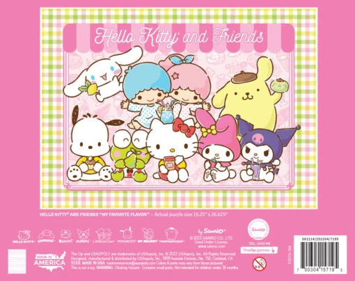 Hello Kitty® And Friends "My Favorite Flavor" 1000 Piece Puzzle - Image 7