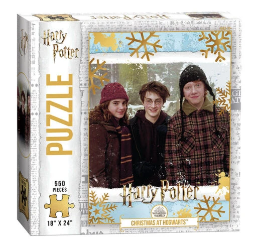 Harry Potter™ “Christmas At Hogwarts™” 550 Piece Puzzle