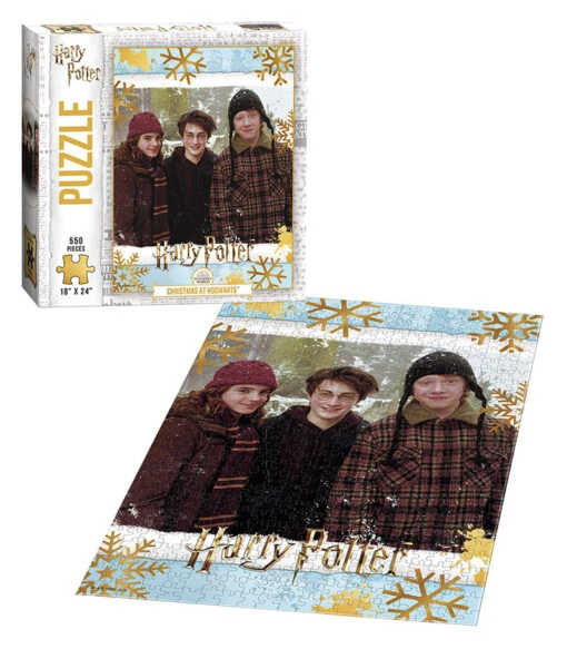 Harry Potter™ “Christmas At Hogwarts™” 550 Piece Puzzle - Image 2