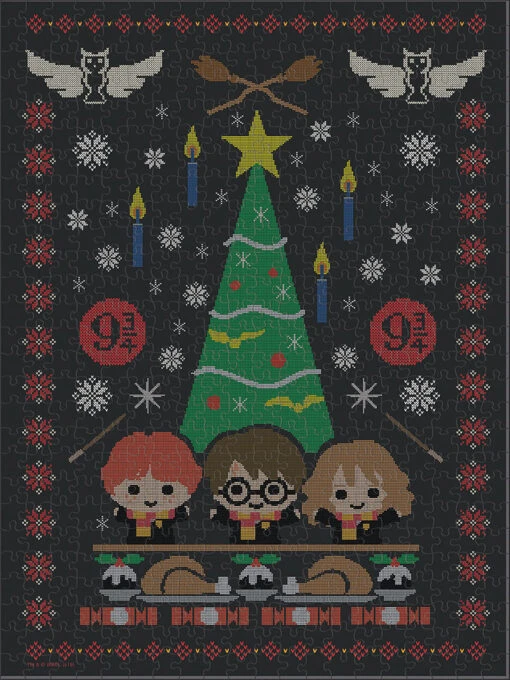 Harry Potter™ “Weasley™ Sweaters” 550 Piece Puzzle - Image 3