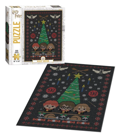 Harry Potter™ “Weasley™ Sweaters” 550 Piece Puzzle - Image 2