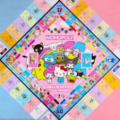 MONOPOLY®: Hello Kitty® & Friends -Game Sale Store Hello Kitty Monopoly photo setup square