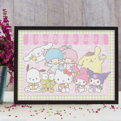 Hello Kitty® And Friends "My Favorite Flavor" 1000 Piece Puzzle - Image 4